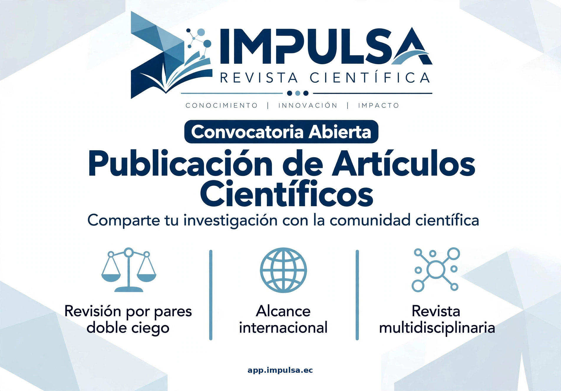 PUBLICA - IMPULSA | REVISTA CIENTÍFICA